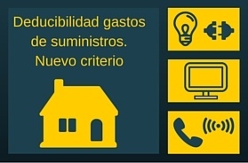 Actividad económica en la vivienda. Deducibilidad de los gastos