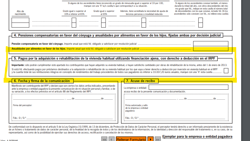 Modelo 145, cómo rellenarlo para evitar este error habitual